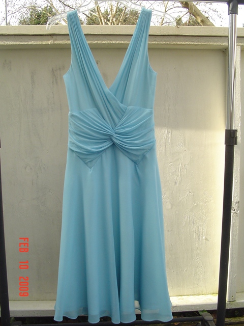 Turquoise Dress Lining Fabric 7074
